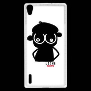 Coque Huawei Ascend P7 Adishatz Humour Loche