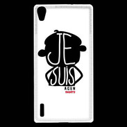 Coque Huawei Ascend P7 Adishatz Humour Agen