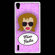 Coque Huawei Ascend P7 Miss Fiesta Rousse