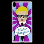 Coque Huawei Ascend P7 Mister Beau gosse Blond
