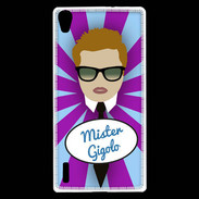 Coque Huawei Ascend P7 Mister Gigolo Roux