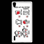 Coque Huawei Ascend P7 Adishatz Check Fest G