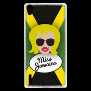 Coque Huawei Ascend P7 Miss Jamaica Blonde