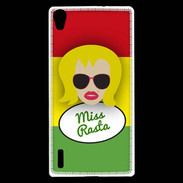 Coque Huawei Ascend P7 Miss Rasta Blonde