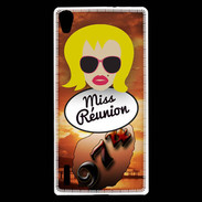 Coque Huawei Ascend P7 Miss Réunion Blonde