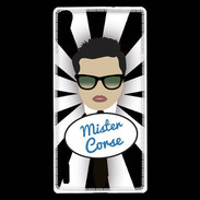 Coque Huawei Ascend P7 Mister Corse Brun