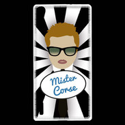 Coque Huawei Ascend P7 Mister Corse Roux