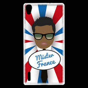 Coque Huawei Ascend P7 Mister France Black