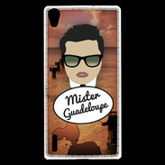 Coque Huawei Ascend P7 Mister Guadeloupe Brun
