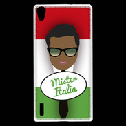 Coque Huawei Ascend P7 Mister Italie Black