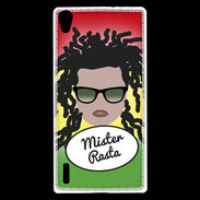 Coque Huawei Ascend P7 Mister Rasta Blanc