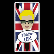 Coque Huawei Ascend P7 Mister UK Blond