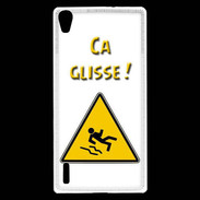 Coque Huawei Ascend P7 Chaussée glissante PR