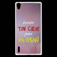 Coque Huawei Ascend P7 Coeur gens ZG