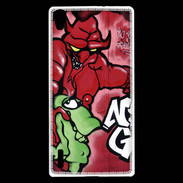 Coque Huawei Ascend P7 Enfer graffiti PB