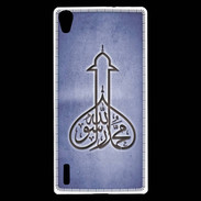 Coque Huawei Ascend P7 Islam E Bleu