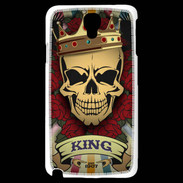 Coque Samsung Galaxy Note 3 Light Roi tête de mort