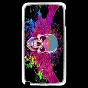 Coque Samsung Galaxy Note 3 Light Tête de mort design et colorée