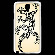 Coque Samsung Galaxy Note 3 Light Salamandre tribal