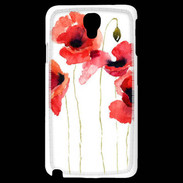 Coque Samsung Galaxy Note 3 Light Dessin de coquelicot