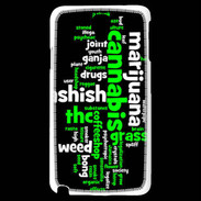Coque Samsung Galaxy Note 3 Light Cannabis Tag
