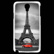 Coque Samsung Galaxy Note 3 Light Vintage Tour Eiffel et 2 cv