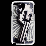 Coque Samsung Galaxy Note 3 Light Arme et Dollars