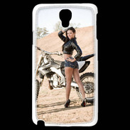Coque Samsung Galaxy Note 3 Light Moto cross sexy 