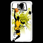 Coque Samsung Galaxy Note 3 Light Basketteur en dessin