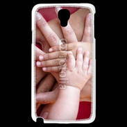 Coque Samsung Galaxy Note 3 Light Famille main dans la main
