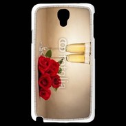 Coque Samsung Galaxy Note 3 Light Coupe de champagne, roses rouges