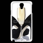 Coque Samsung Galaxy Note 3 Light coupe de champagne talons aiguilles 