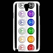 Coque Samsung Galaxy Note 3 Light Love and peace 5