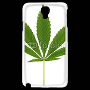 Coque Samsung Galaxy Note 3 Light Feuille de cannabis