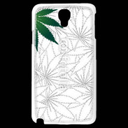 Coque Samsung Galaxy Note 3 Light Fond cannabis