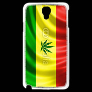 Coque Samsung Galaxy Note 3 Light Drapeau cannabis