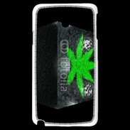 Coque Samsung Galaxy Note 3 Light Cube de cannabis