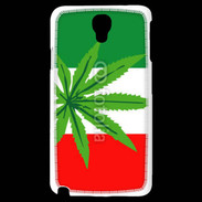 Coque Samsung Galaxy Note 3 Light Drapeau italien cannabis