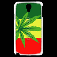 Coque Samsung Galaxy Note 3 Light Drapeau reggae cannabis