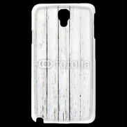 Coque Samsung Galaxy Note 3 Light Aspect bois blanc vieilli