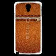 Coque Samsung Galaxy Note 3 Light Effet cuir avec zippe