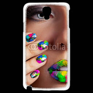 Coque Samsung Galaxy Note 3 Light Bouche et ongles multicouleurs 5