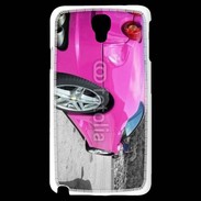 Coque Samsung Galaxy Note 3 Light Voiture de sport rose italienne