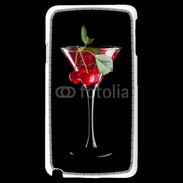 Coque Samsung Galaxy Note 3 Light Cocktail Martini cerise