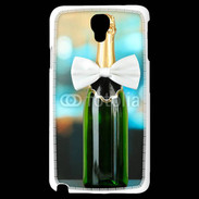 Coque Samsung Galaxy Note 3 Light Bouteille de champagne avec noeud