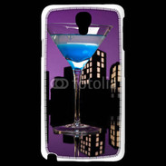 Coque Samsung Galaxy Note 3 Light Blue martini