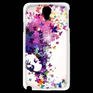 Coque Samsung Galaxy Note 3 Light Cheveux de papillons