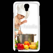 Coque Samsung Galaxy Note 3 Light Bébé chef cuisinier