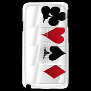 Coque Samsung Galaxy Note 3 Light Carte de poker 2