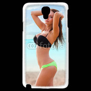 Coque Samsung Galaxy Note 3 Light Belle femme à la plage 10